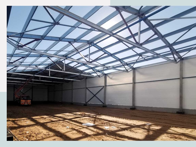 Строительство сенохранилищ в Якутске