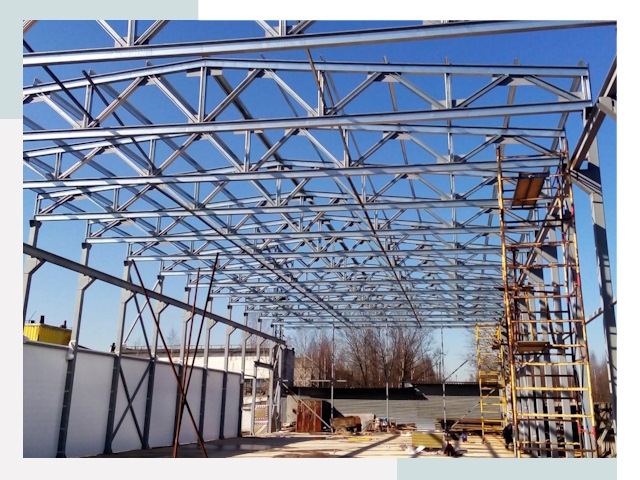 Строительство цехов в Якутск от 625 руб. под ключ