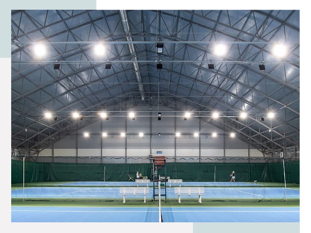 Строительство теннисных кортов в Якутск от 625 руб.