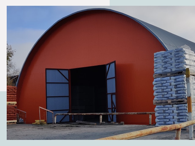 Полукруглые ангары по цене от 625 руб. в Якутск