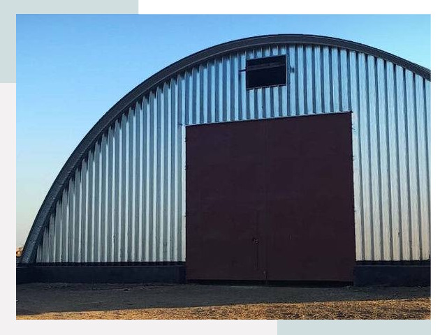Бескаркасные ангары в Якутске