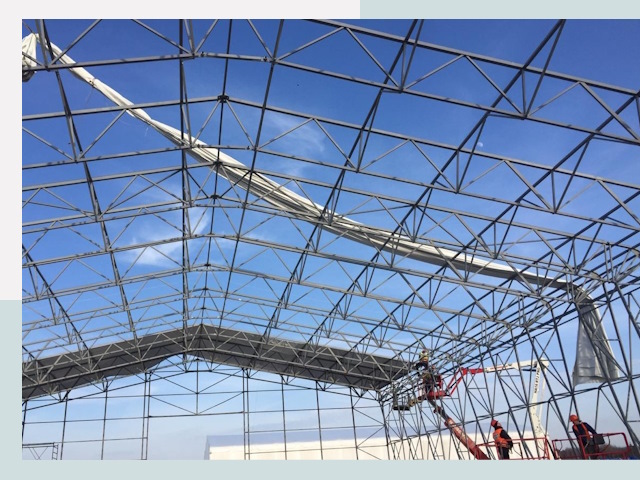 Шатровые ангары от 625 руб. в Якутске и Якутии