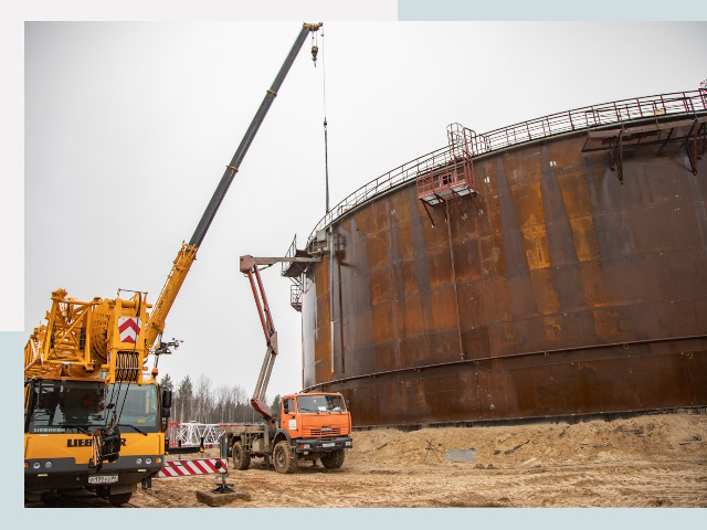 Монтаж резервуаров в Якутске от 625 руб. за м³