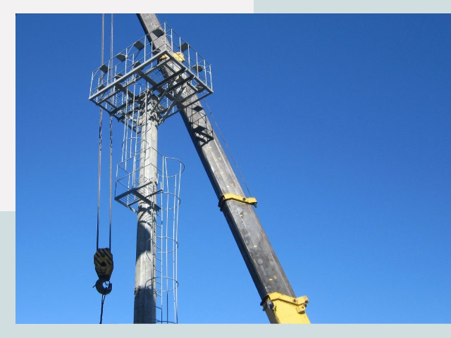 Монтаж осветительных мачт в Якутск от 625 руб.