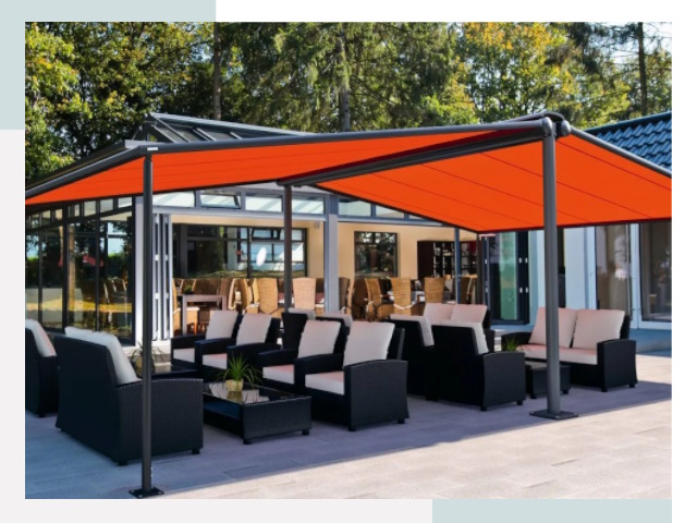 Навесы для кафе и ресторанов в Якутске