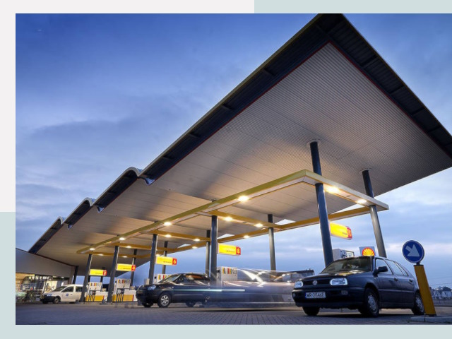 Навесы для АЗС в Якутск от 625 руб. - Защита и комфорт