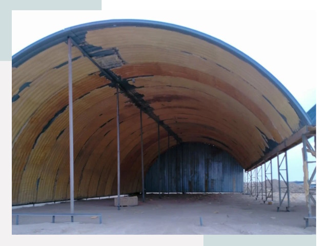 Реконструкция ангаров в Якутске