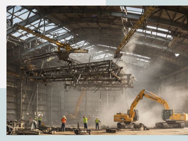 Демонтаж ангаров в Якутске от 625 руб. за м²