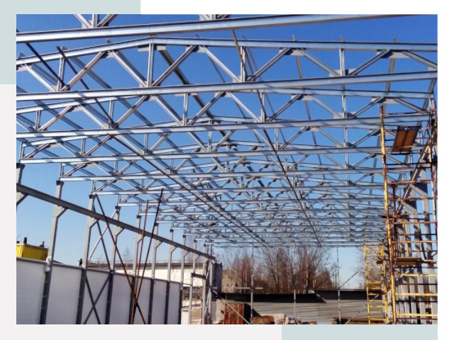 Металлокаркасы для складов в Якутске