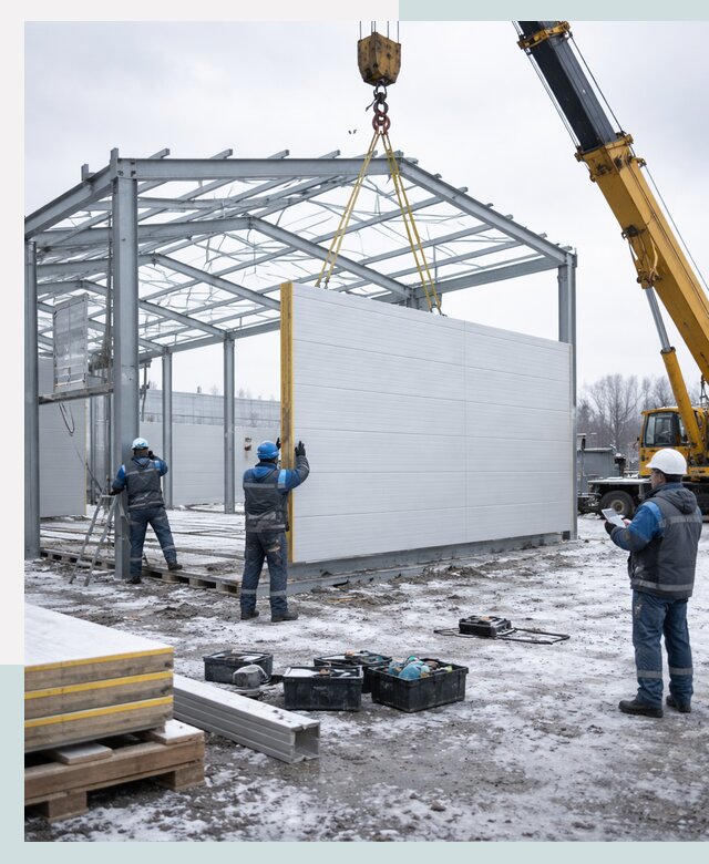 Строительство холодильных складов под ключ в Якутске