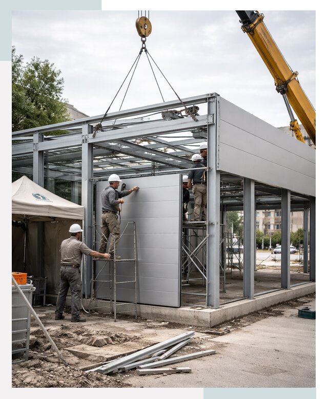 СтальСтрой-Ктс: торговый павильон под ключ в Якутске от 36453 р.