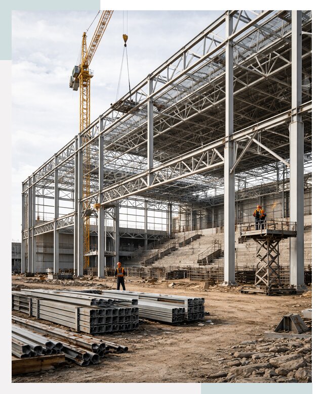 Строительство спортивных комплексов в Якутске от 31245 р. | СтальСтрой-Ктс